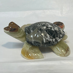Green Onyx Calcite Turtle