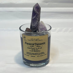 Amethyst and Dream Amethyst and candle