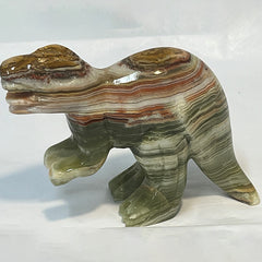 Green Onyx Calcite T-Rex