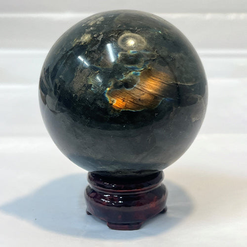 Labradorite sphere